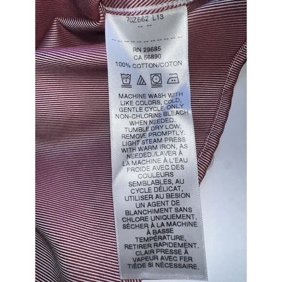 Pendleton Bridgeport Shirt Mens Size M Red Long Sleeve Button Down Dress Pocket - Picture 9 of 16